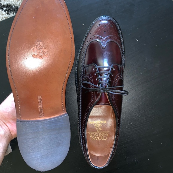 **SOLD** Bostonian Crown Windsor Long Wings - Picture 3 of 8